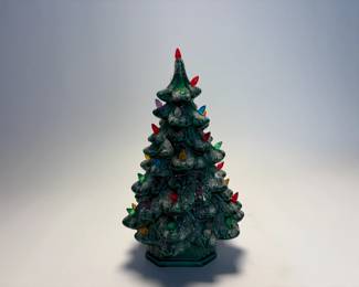 Ceramic Light Up Christmas Tree