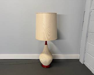MCM Plaster Lamp