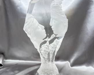 MICHAEL WILKENSON ACRYLIC SCULPTURE