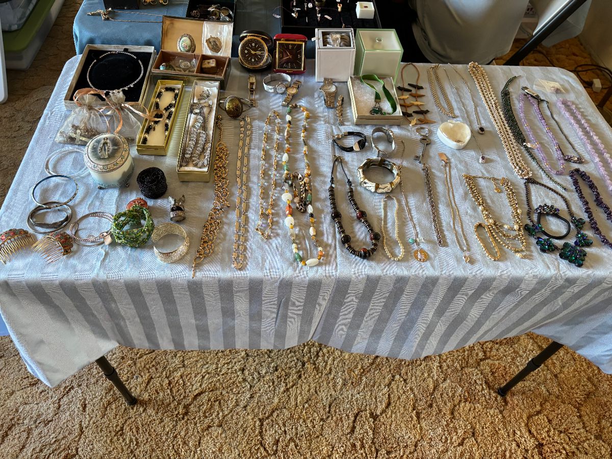 Costume, Gold and sterling silver 