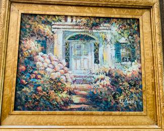 original painting by artist N. James