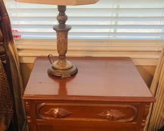 Lillian Russell brand hand carved night stands