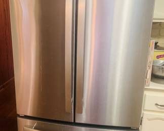 GE stainless refrigerator
