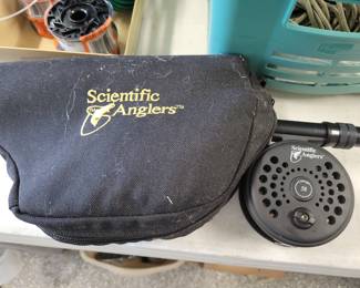 Fly fishing rod and reel