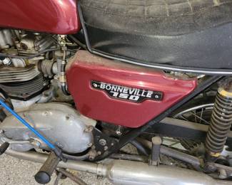 Triumph Bonneville 750 motorcycle