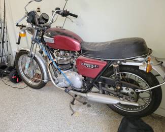 Triumph Bonneville 750 motorcycle