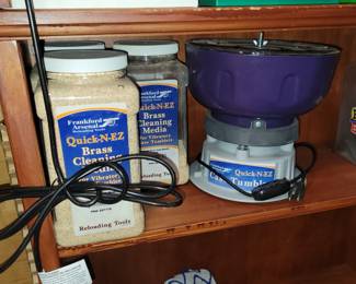 Brass tumbling equipment