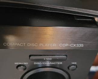 Sony multi-disc player