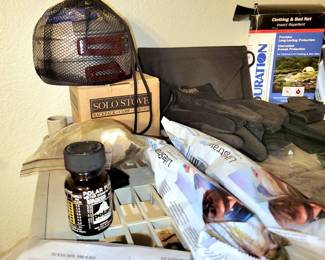 Survival and camping gear