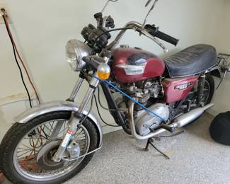 Triumph Bonneville 750 motorcycle