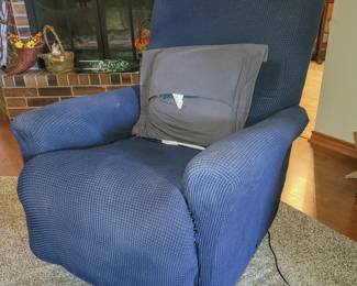 Powered recliners (with slipcovers)