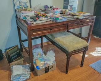 Writing desk and crafting