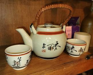 Vintage Japanese tea set