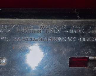 Whitneyville Walker black powder pistol in a box set