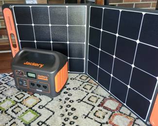 Jackery solar-powered power station