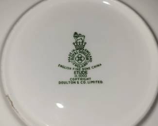 Royal Doulton Etude china