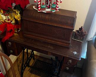 Antique sewing machine