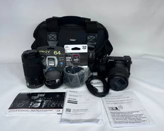 171 Sonya6300DSLRMirrorlessCameraandAccessories