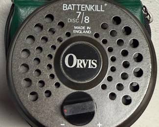 213 OrvisBattenkill78DiscFlyFishingReelInCase
