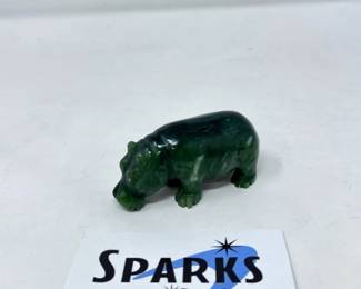 37 SolidJadeHippopotamus