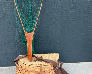 17 1985SGOgleHandMadeFishingNetCreel