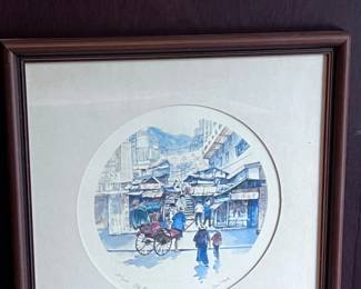 157 OldStonePavedStreetinHKLESignedTamSauMok