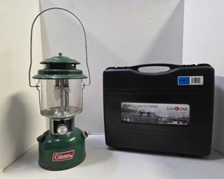 303 ColemanGasLanternGasOneDeluxePortableGasStove