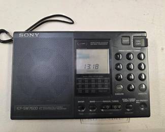 299 SonyICFSW7600WorldBandReceiver