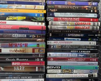 122 LargeDiverseDVDCollection