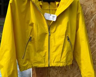 238 NWTCoachSmallZipHoodedWindbreaker