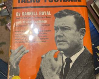 Signed by the 1963 Texas Longhorn National Championship team. 