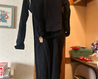 Vintage wool naval uniform with hat