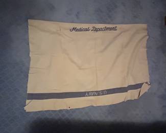 Vintage wool Navy Medic
Blanket 