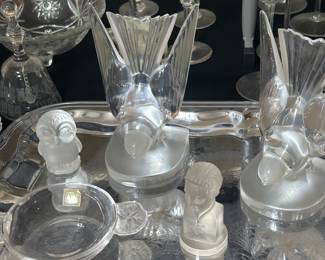 smaller Lalique pieces