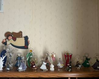 Stain glass angels