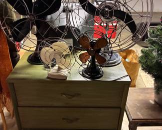 Vintage wire fans