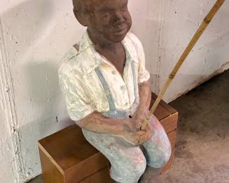 Terracotta figurine possibly created by Michael Garman, American Sculptor, 1960s - 1980’s