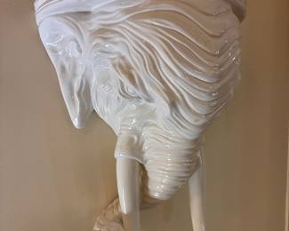 Elephant shelf decor