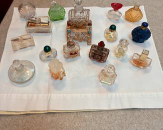 Vintage perfume bottles