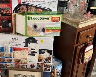 Smokeless grill, food saver, Ninja Foodi