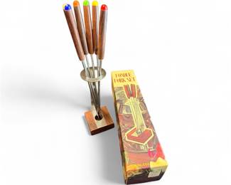 MCM Fondue Fork Set