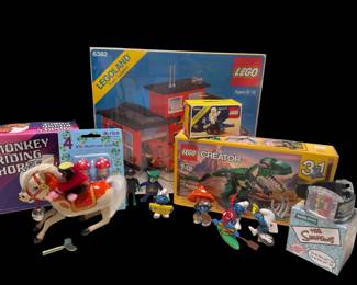 New & Used Vintage Legos, The Simpsons Watch, Smurfs & More