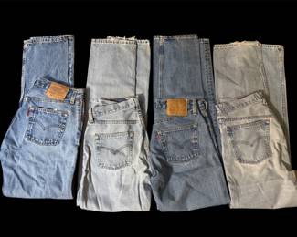 Original Levi’s 501 jeans(3) & 560(1) jeans