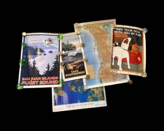 Vintage Pacific Northwest Travel Posters