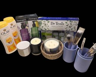 New Tolietries, Towels, Candles & More