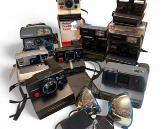 Variety of Polaroid Cameras