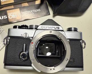 Olympus OM1.  SLR Film Camera