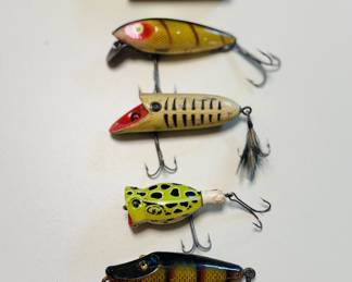 Vintage Lures-Hula Popper, Heddon River Runner & More