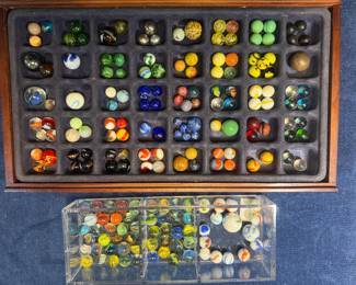 Collectible Marbles-Benningtons, Crockery, Swirls & Many More