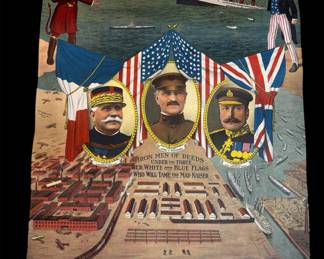 Original WWI US Home Front Patriotic Propaganda Poster